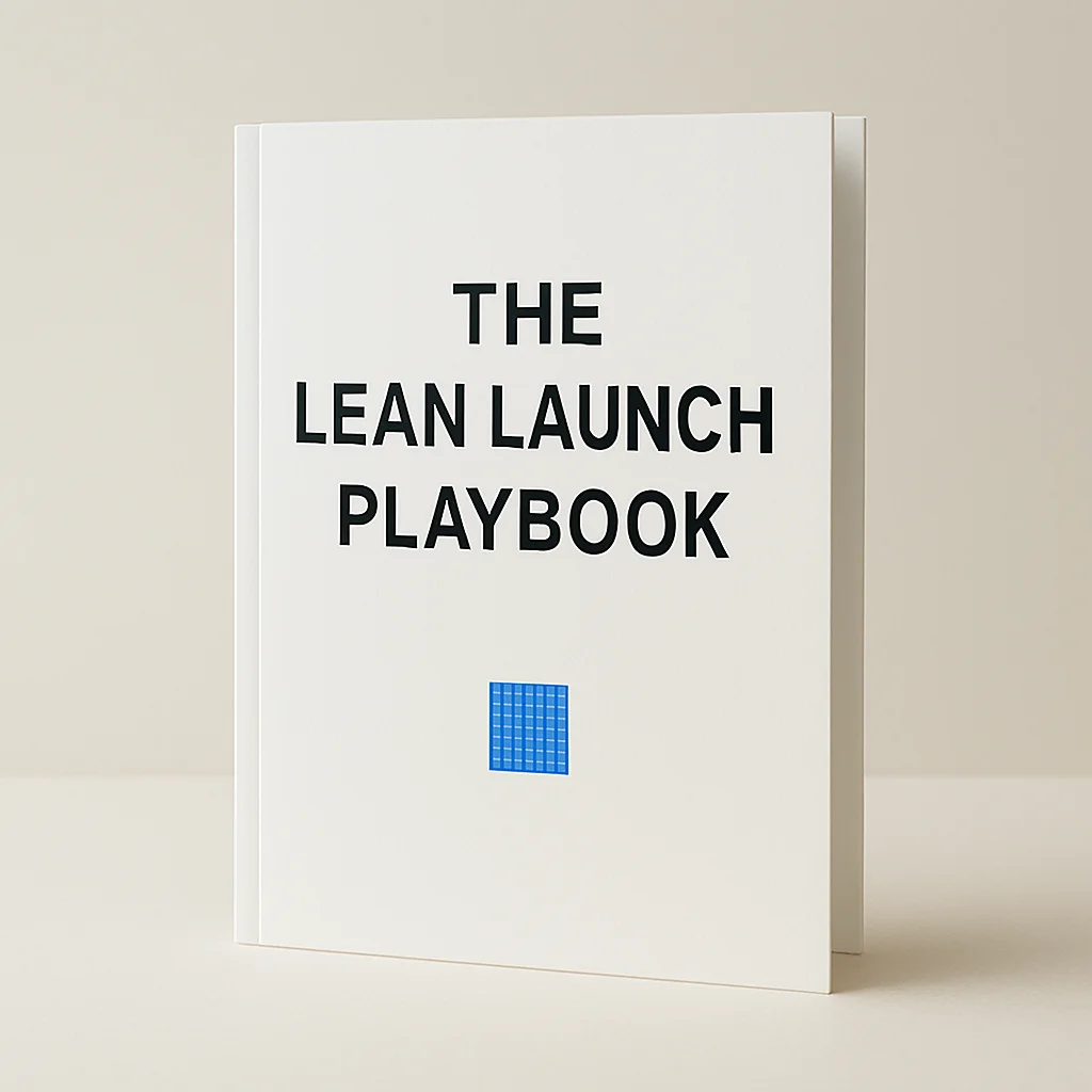 The Lean Launch Playbook
